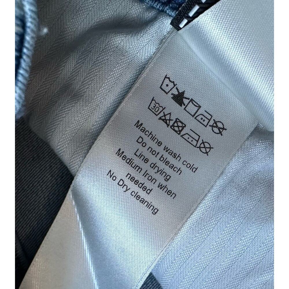 NWT $238 7 For All Mankind Alexa Trouser Jeans Size 27 Women’s Blue - Picture 6 of 12